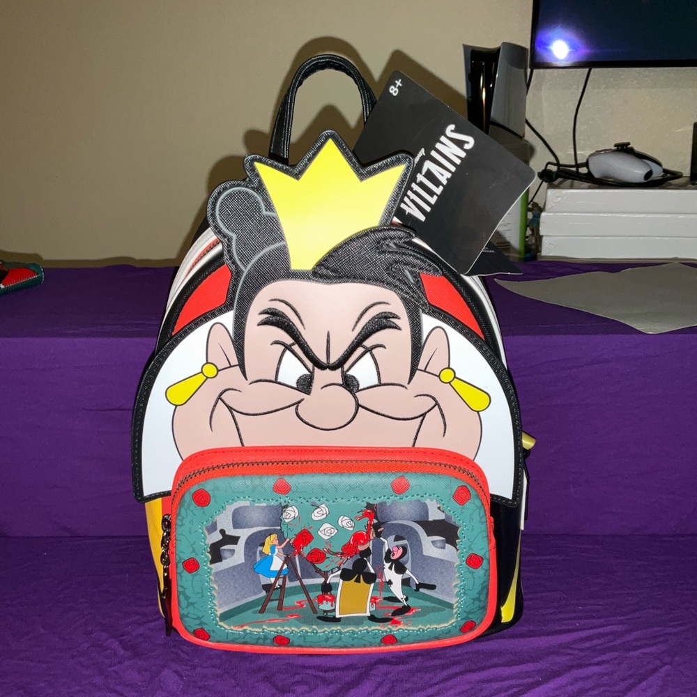 Disney Loungefly Queen of Hearts Backpack